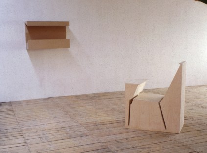 Empty Chair-1992 and Reversed Letterbox -1991