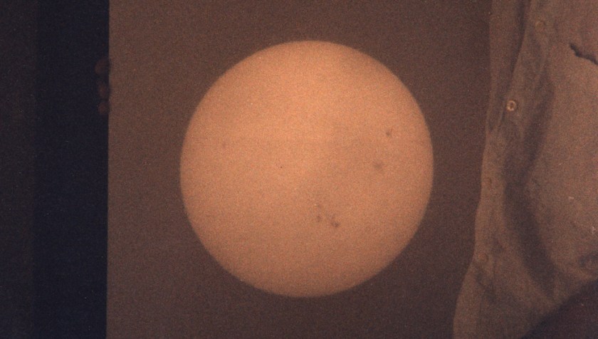 Telescopic Projection Of Solar Image...-1991-1996 Detail